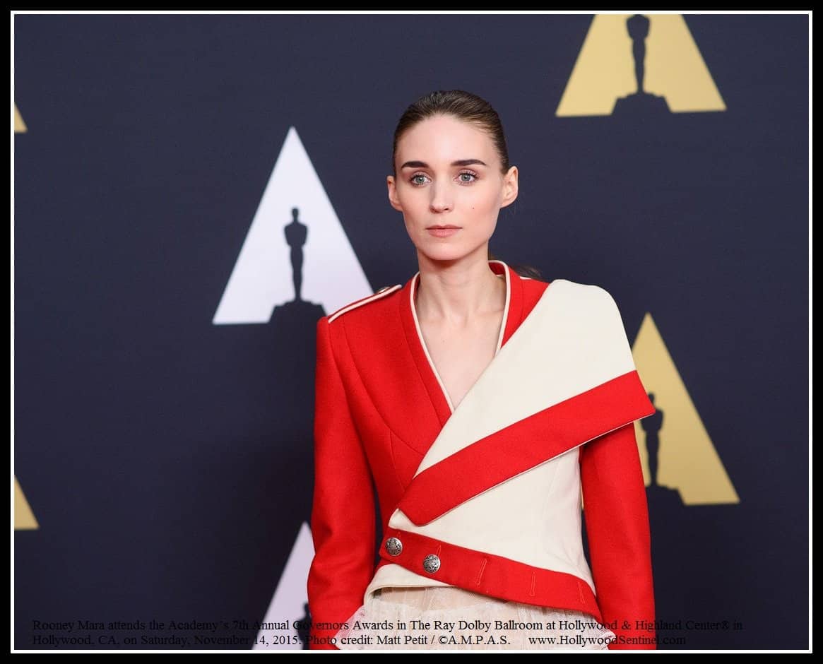 Rooney Mara attends the Academy’s 7th Annual Governors Awards in The Ray Dolby Ballroom at Hollywood & Highland Center® in Hollywood, CA, on Saturday, November 14, 2015.