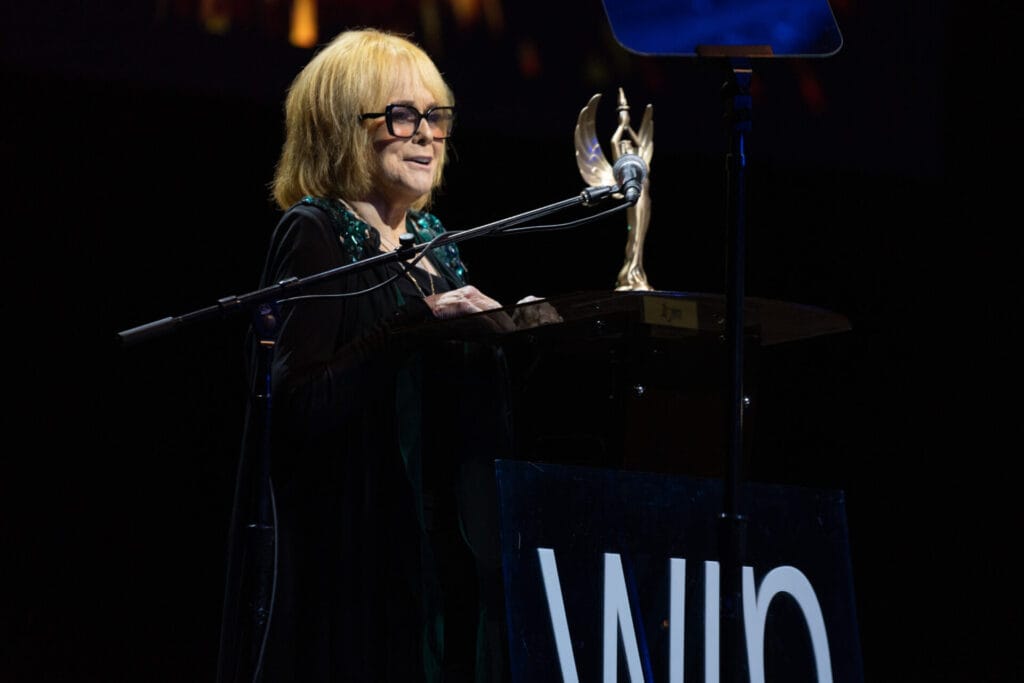 LOS ANGELES, CALIFORNIA - FEBRUARY 22nd: Ann-Margret receives the Living Tribute award at The Women's Image Awards at the Saban Theatre on February 22, 2024 in Los Angeles, California. (Photo by Presley Ann)